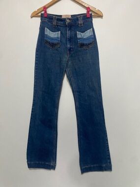 Revice Jeans 27 Patchwork Flare Jean